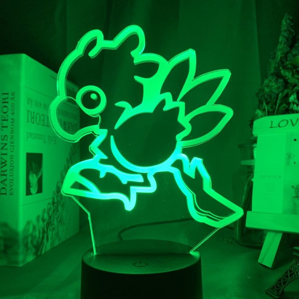 Luz noturna LED 3D Final Fantasy Cloud Strife para crianças