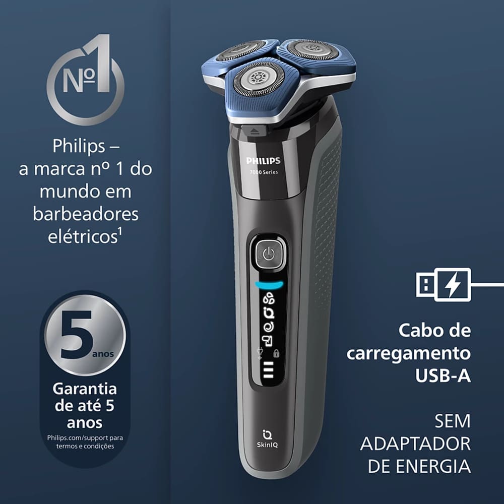 Barbeador Philips Shaver Série 7000 S7887/35 | Casas Bahia