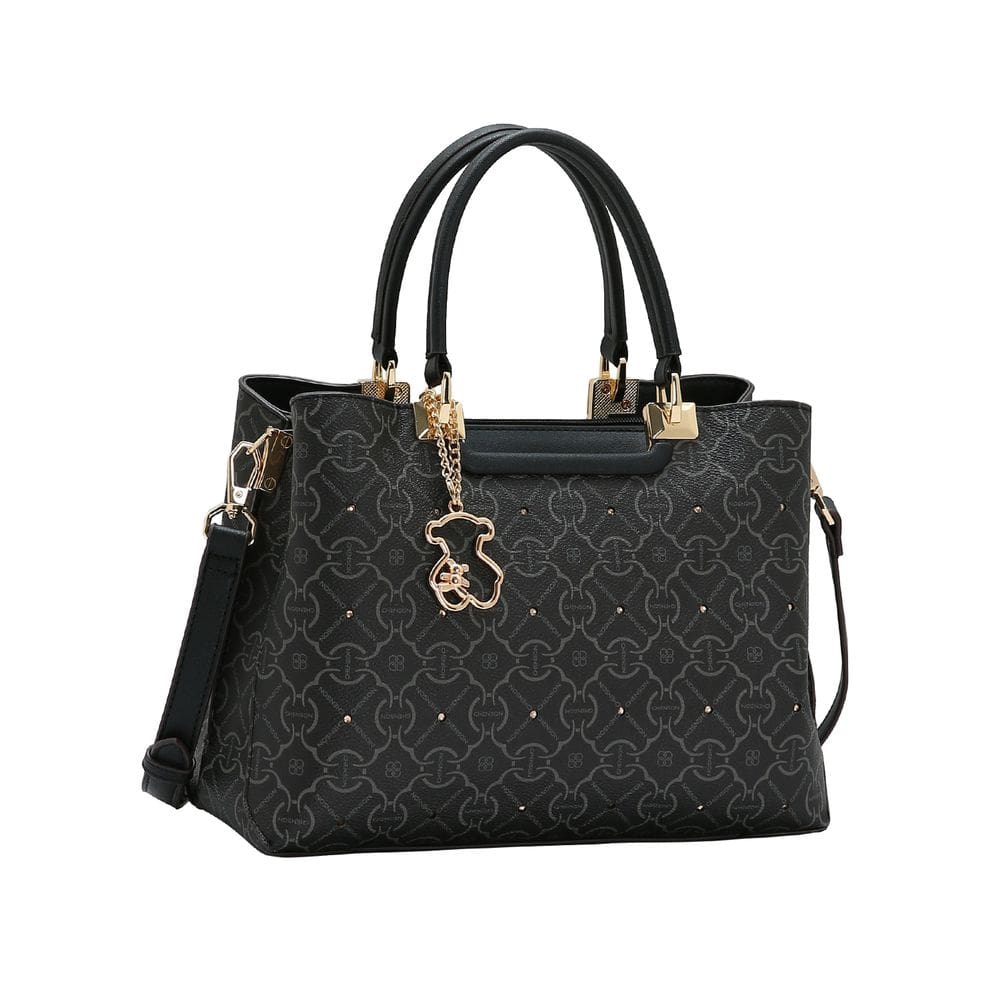 Bolsa Feminina Chenson Classic Cristal - Alça de Mão - Preto 3485357