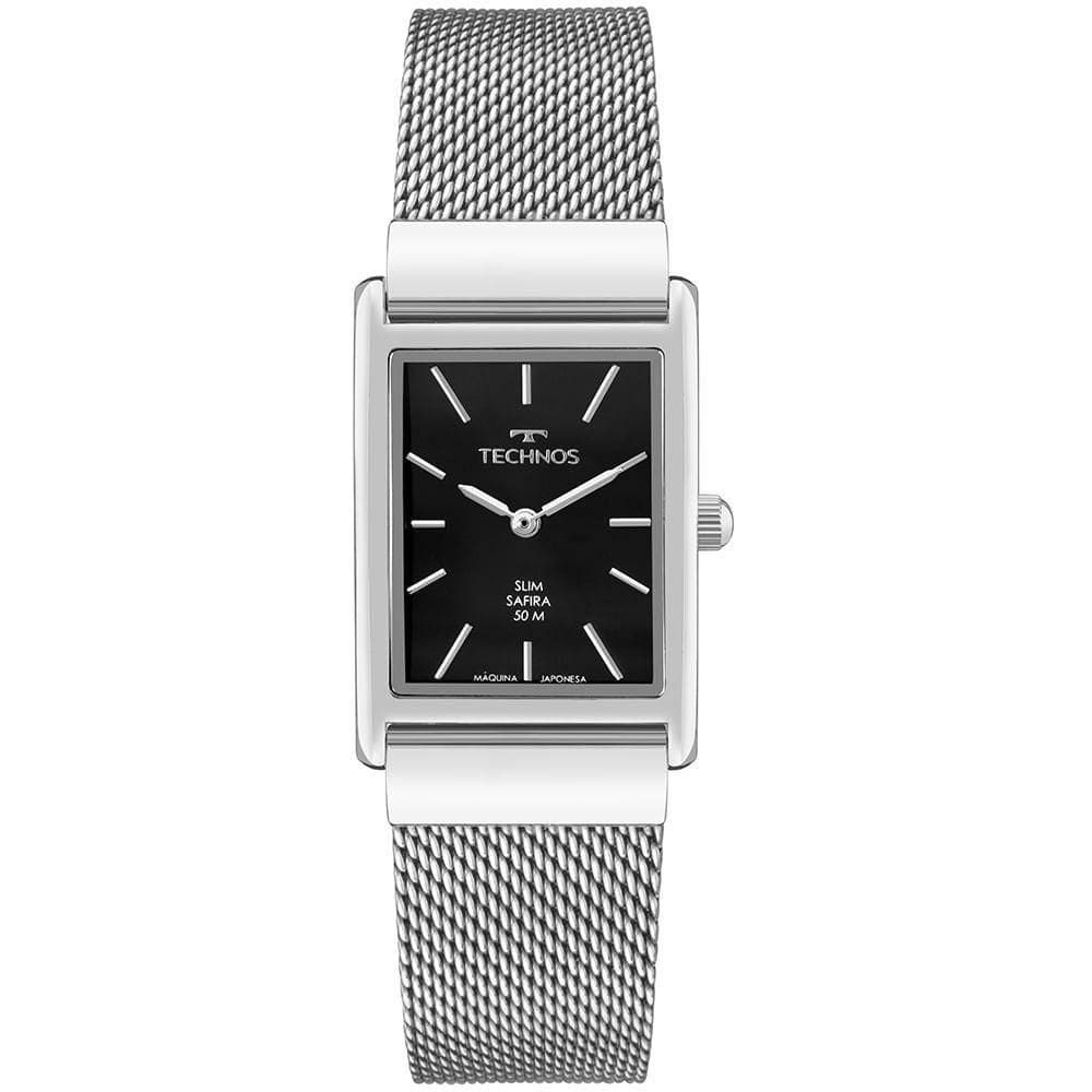 Relógio Technos Masculino Slim Prata - Gl22ao/1p