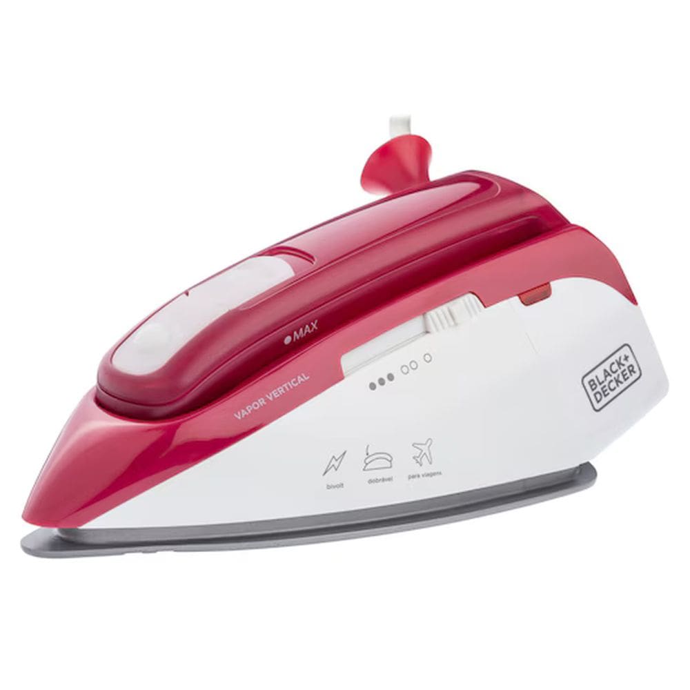 Ferro De Passar A Vapor Portátil Viagem Black + Decker FXVG1 Bivolt