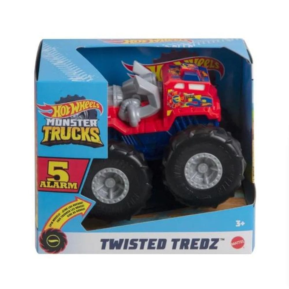 Hot Wheels Monster Trucks 5 Alarm Pneus Gigantes MATTELL GVK37 GVK41