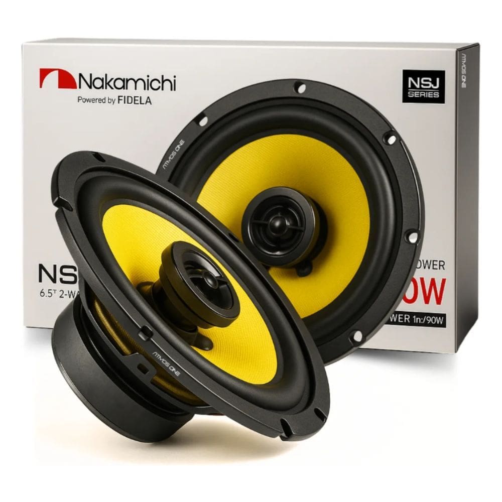 Par Alto Falante Coaxial Nakamichi Nsj610 | Casas Bahia