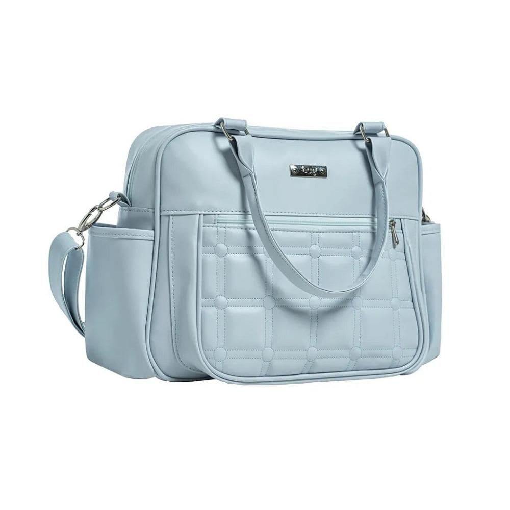 Bolsa de Maternidade Hug Grande Caramelo Azul Bebê