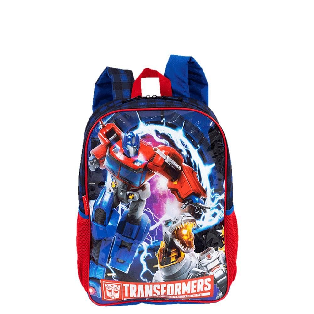 Mochila de Costas Sestini Transformers M Optimus Azul