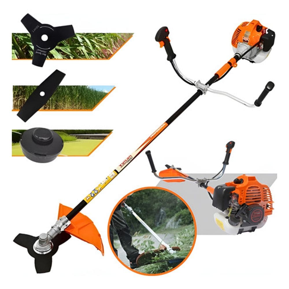 Aparador Podador De Grama & Mato Vulcan Vr-520h + Faca 2p