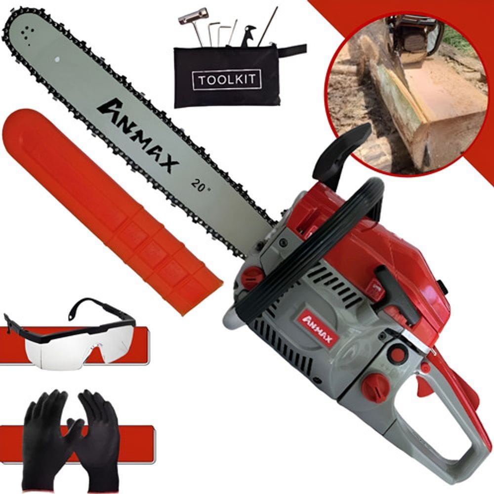 Motosserra a Gasolina Anmax Cg5800 3,1HP Sabre 20 polegada