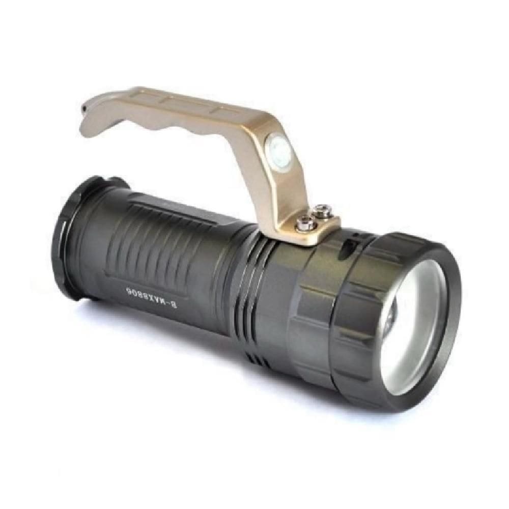 Lanterna Farolete Pesca Com Zoom Led T6 1200 Lumens 3 Funções - BM8806