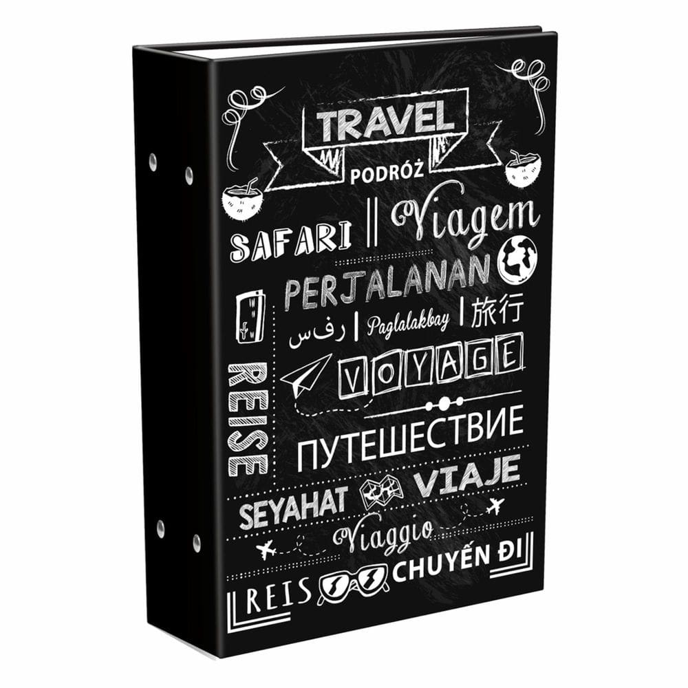 Álbum Familia 10X15/512 Fotos Preto Liso Fosco World Family