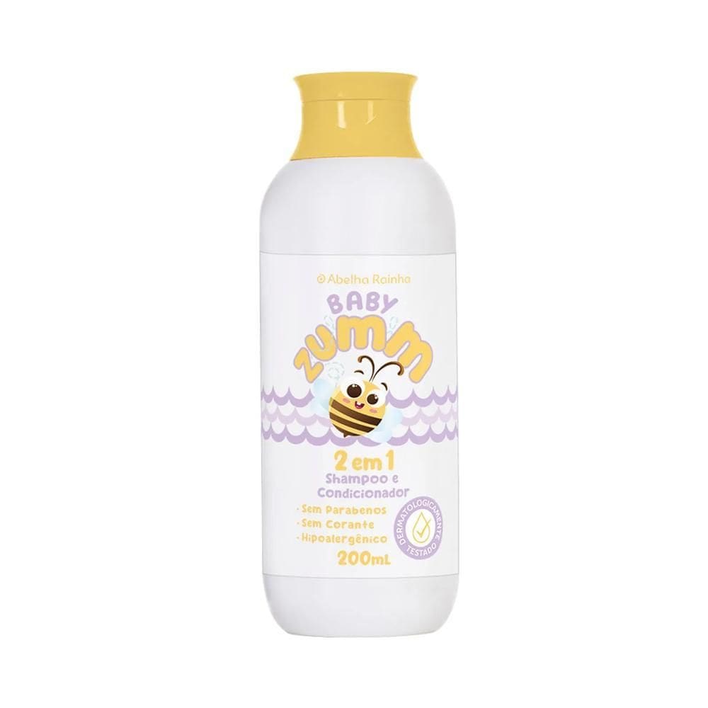 Abelha Rainha Baby Zumm Shampoo E Condicionador 2 Em 1