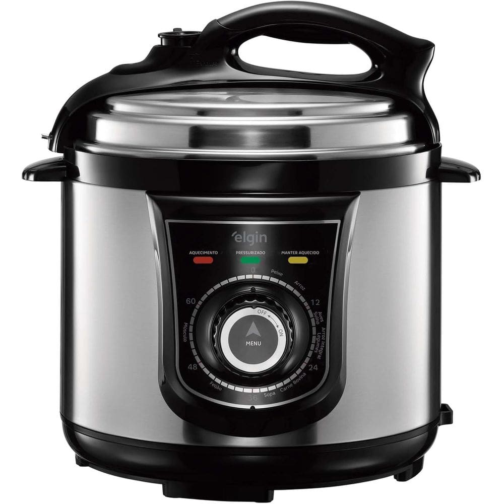 Panela De Pressão Elétrica 4 Litros Elgin Segura e Prática 110V