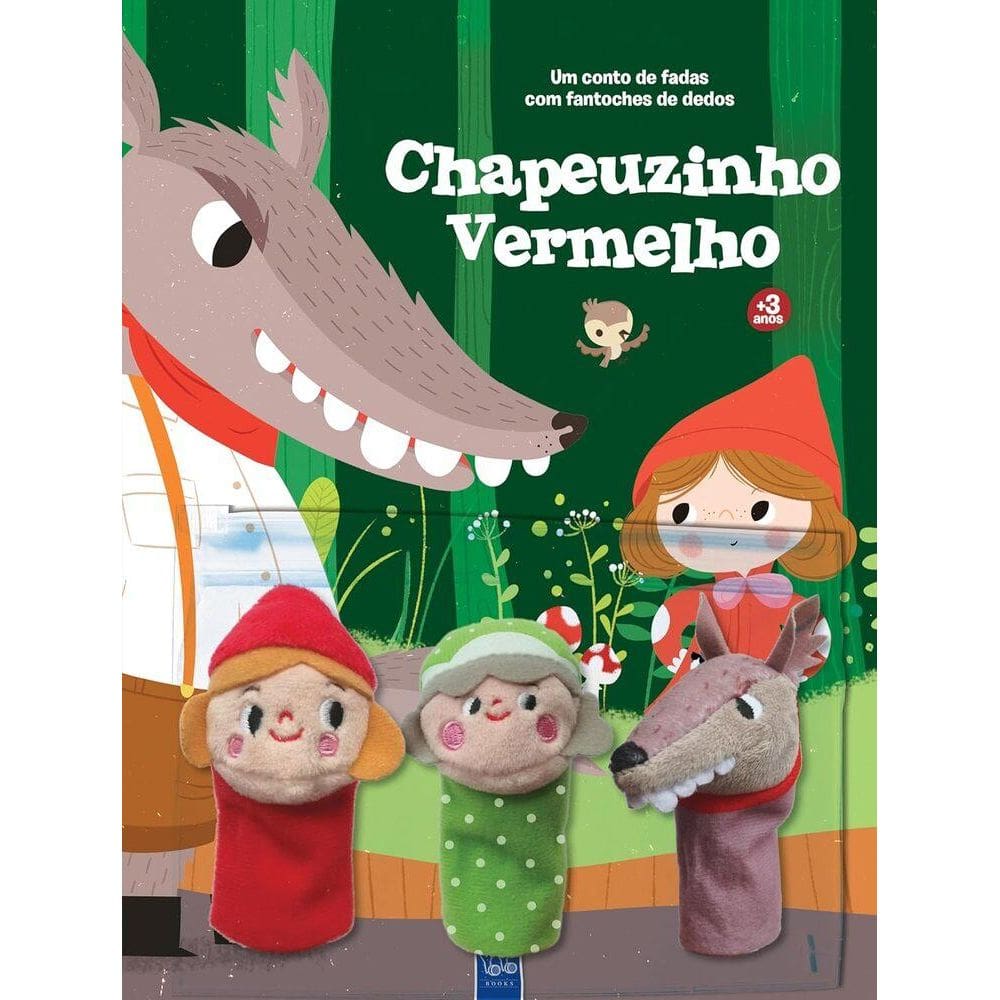 Um Conto De Fadas Com Fantoches De Dedos - Chapeuzinho Vermelho