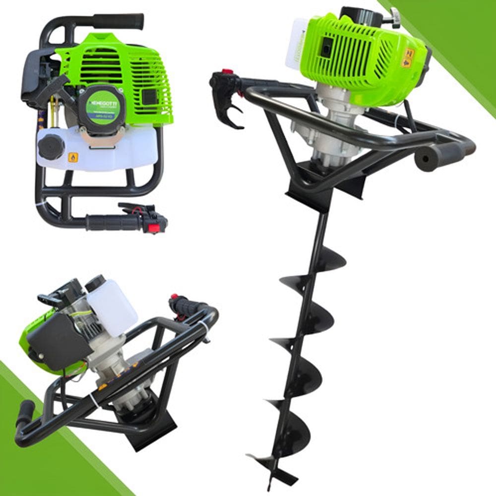 Perfurador De Solo Menegotti Mps52 V3 Com Broca 80x15cm