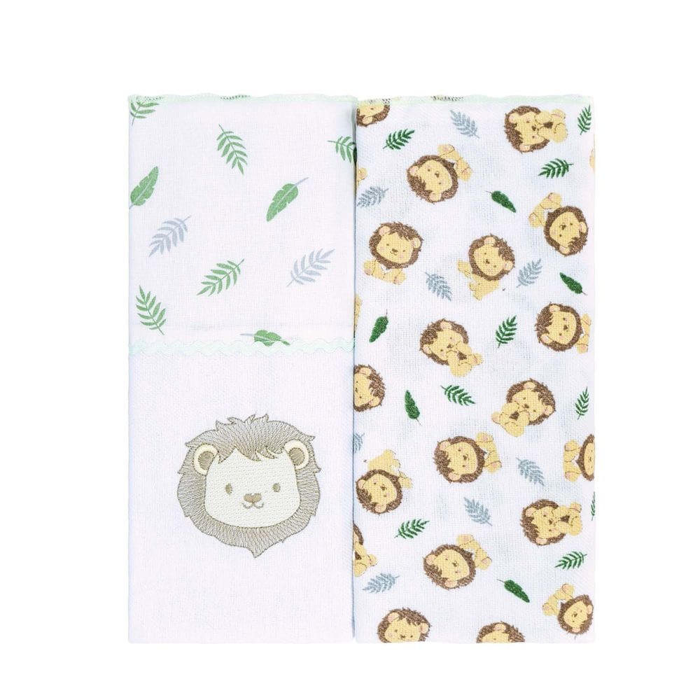 Kit Manta Flanelado para bebê 2 unidades Bublim