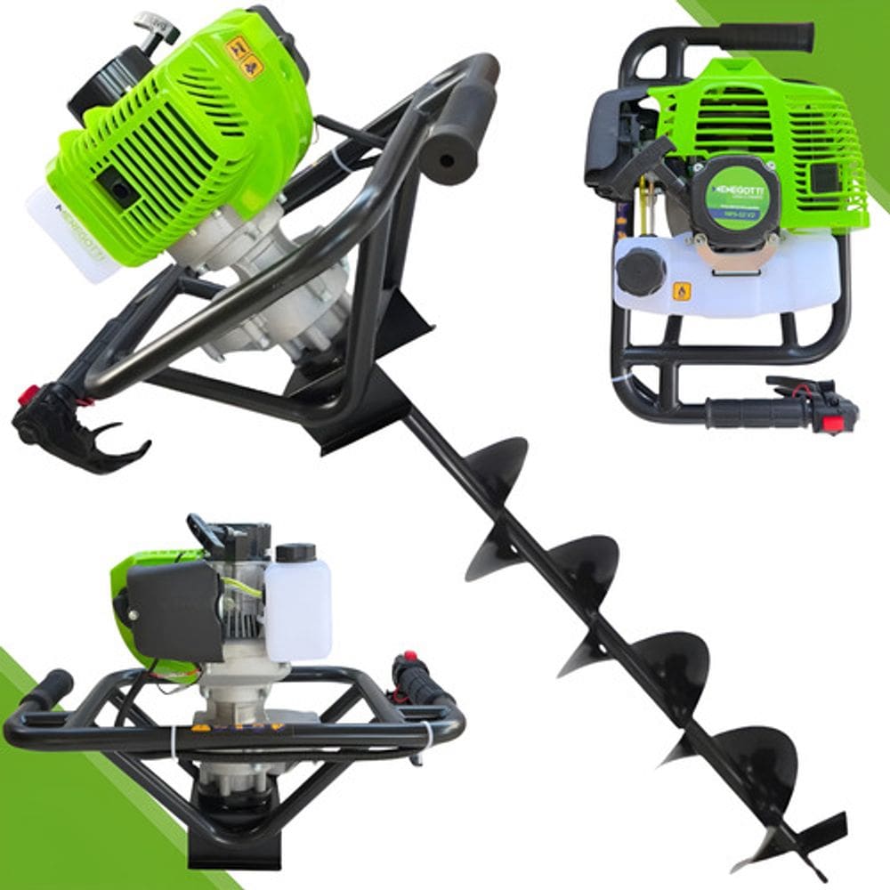 Perfurador De Solo Menegotti Mps52 V3 Com Broca 80x15cm