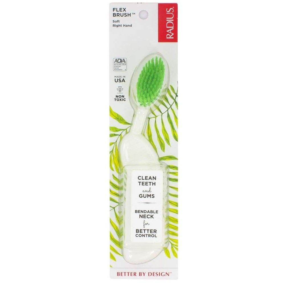 Escova de dentes RADIUS Scuba Right Hand Soft Bristles preta