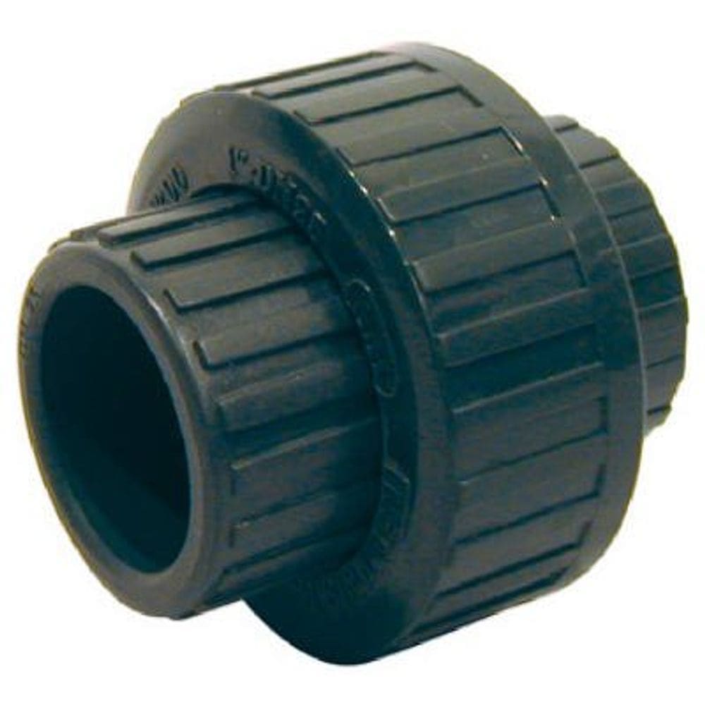 Pipe Union Homewerks Worldwide SCH80 PVC 1/2 polegada de deslizamento x 1/2 polegada