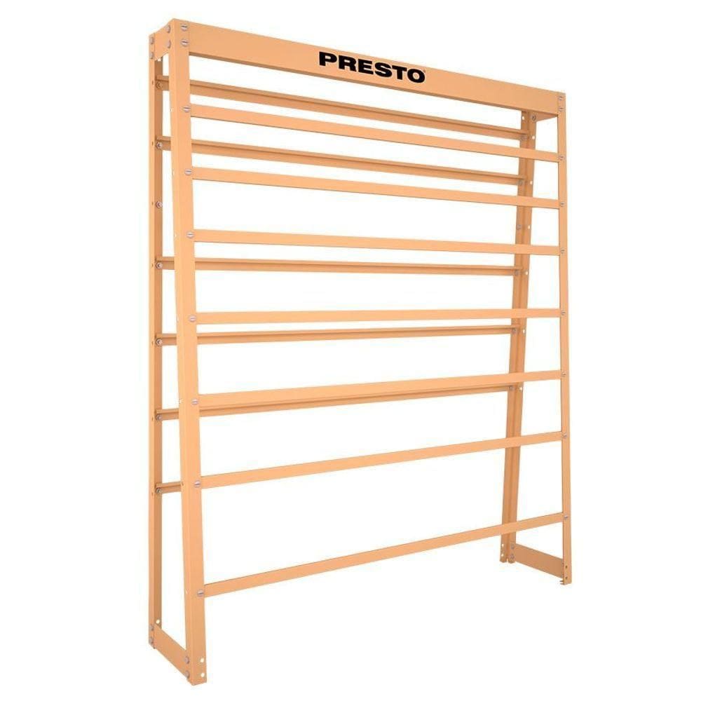 Estrutura Metalica Bege Para 49 Gavetas Mistas Presto