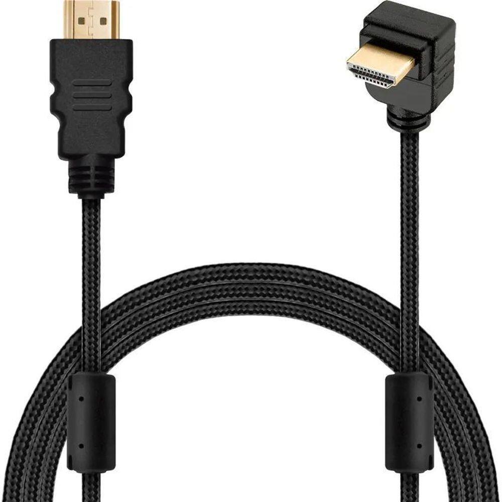 Cabo Hdmi 90 Graus 5 Metros 5M Full Hd Para Tv Notebook