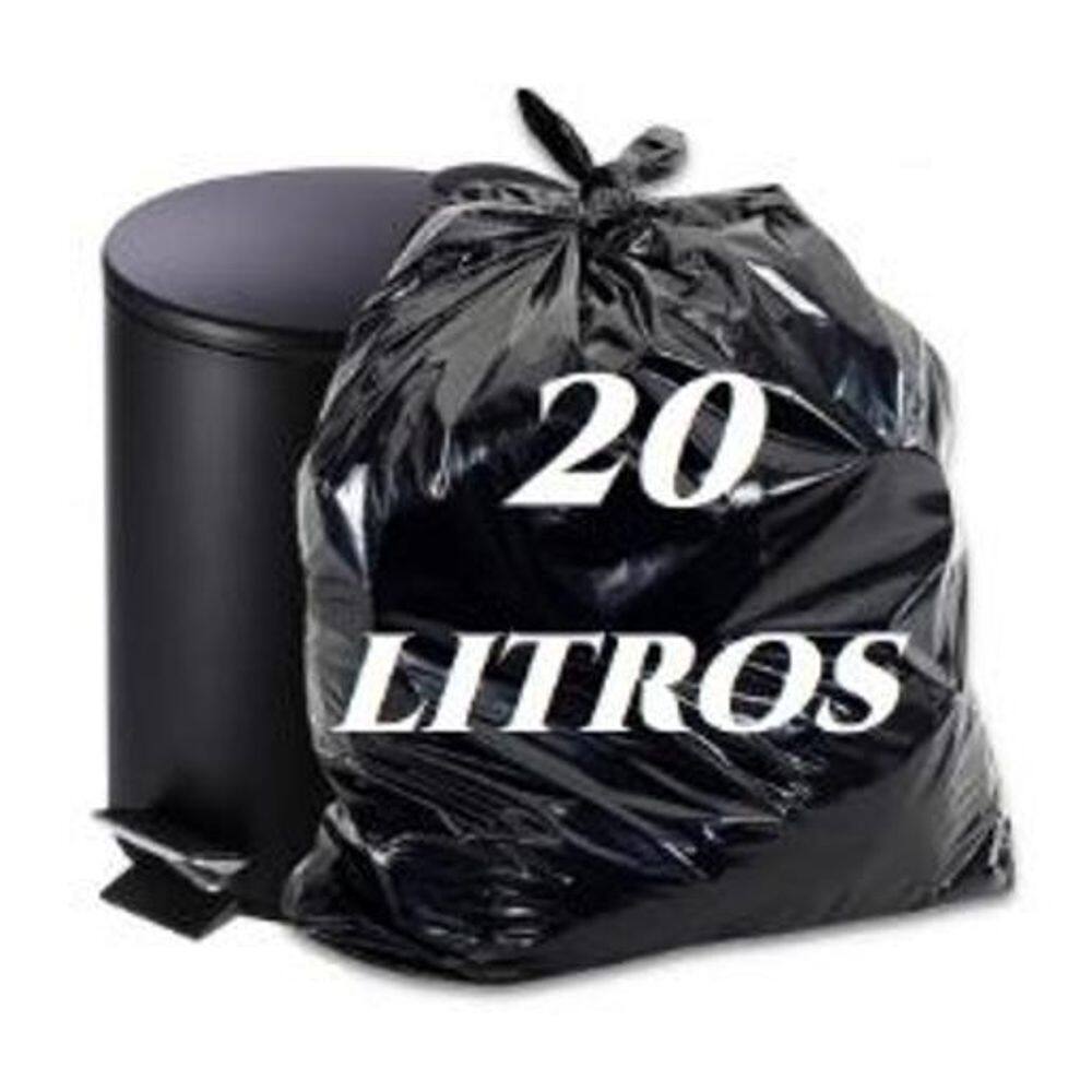 Saco De Lixo 20L Comercial 100 Unidades