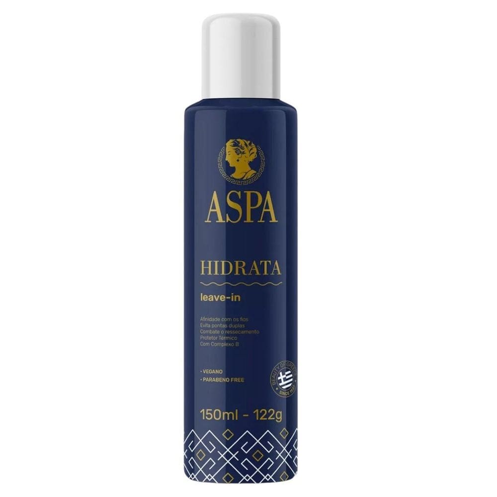 Aspa Leave-In Hidrata Protetor Vegano Sem Parabeno 150Ml