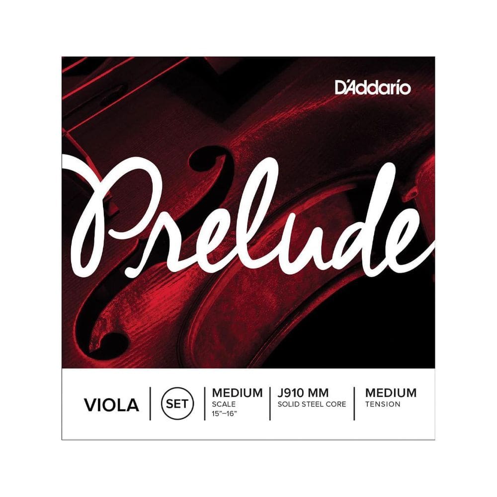 Encordoamento Viola Daddario J910 Longa Escala Tensao Media