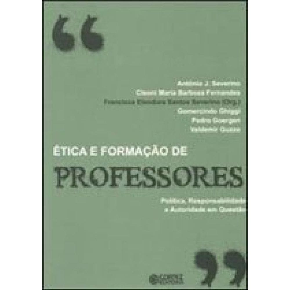 Ética E Formação De Professores
