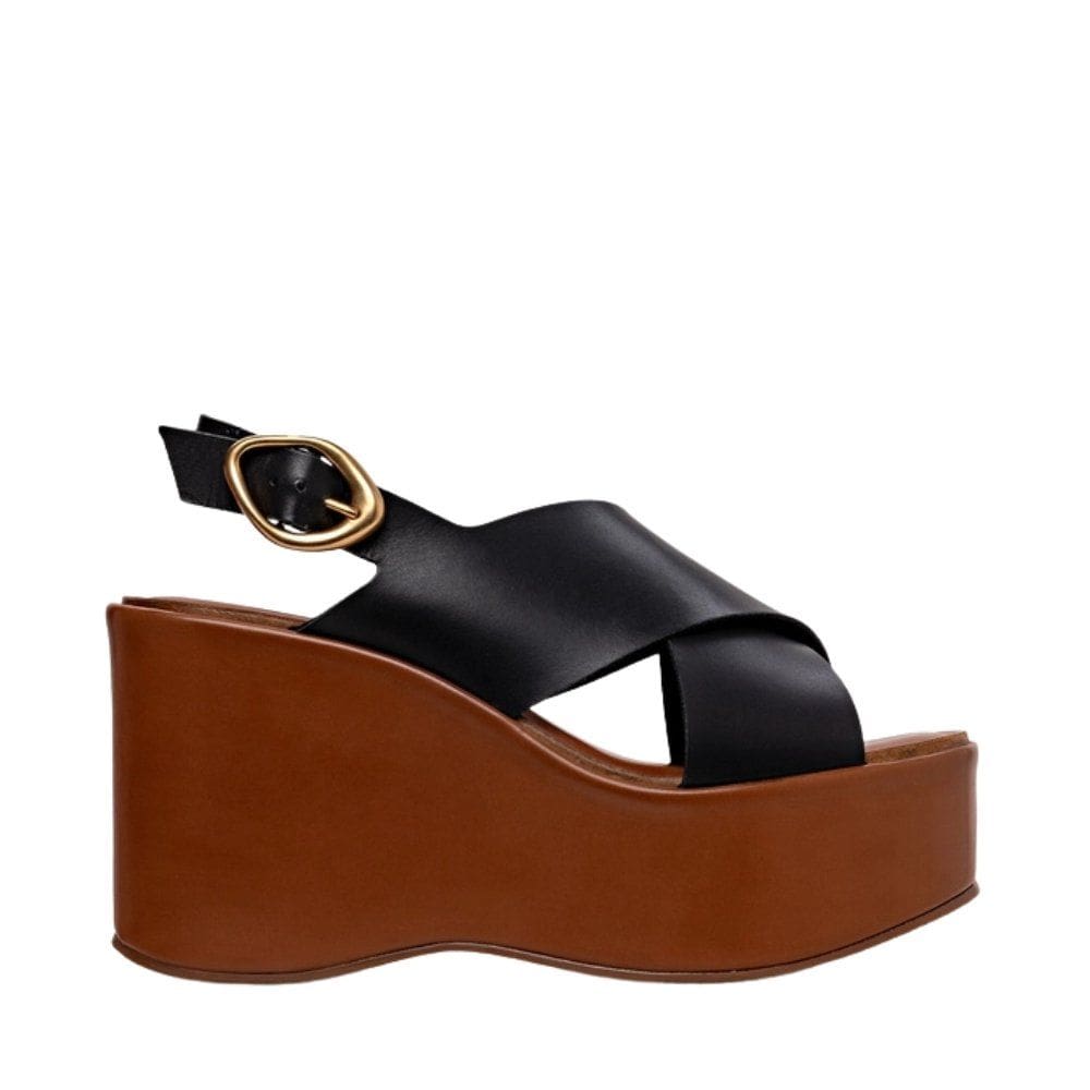 Sandalia Carrano Buckle Tiras Maxi Anabela