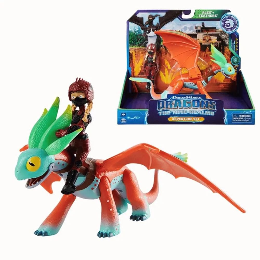 Bonecos Dragons Dreamworks Os Noves Reinos (3501) - Sunny