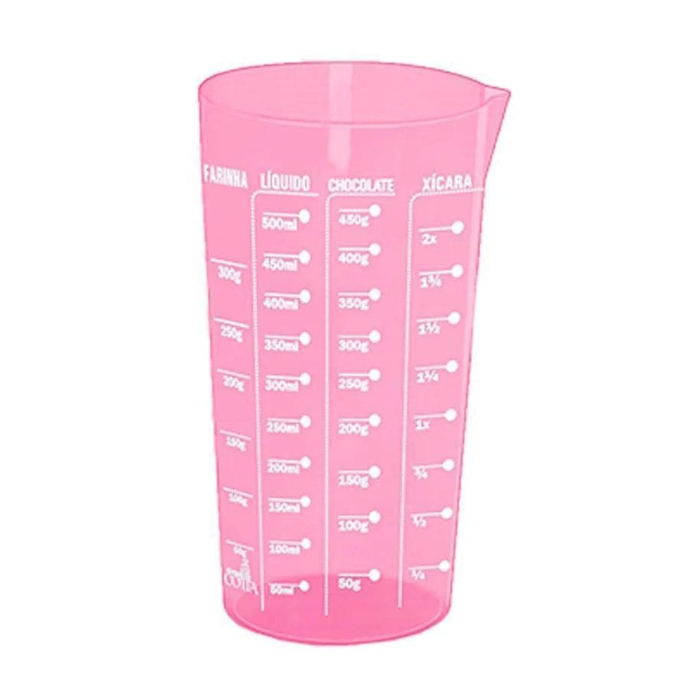 Copo Medidor De Plástico 570 Ml