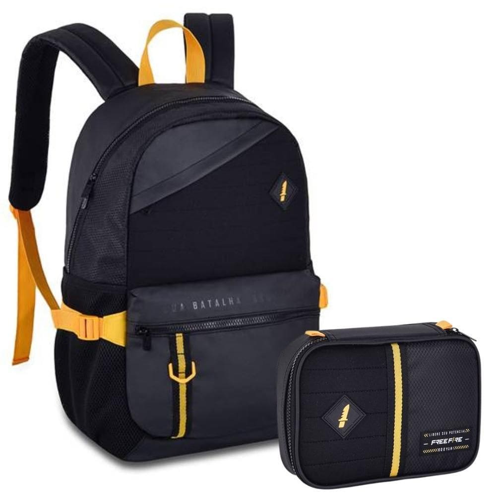 Kit Mochila De Costas E Estojo Box Oficial Fr24673