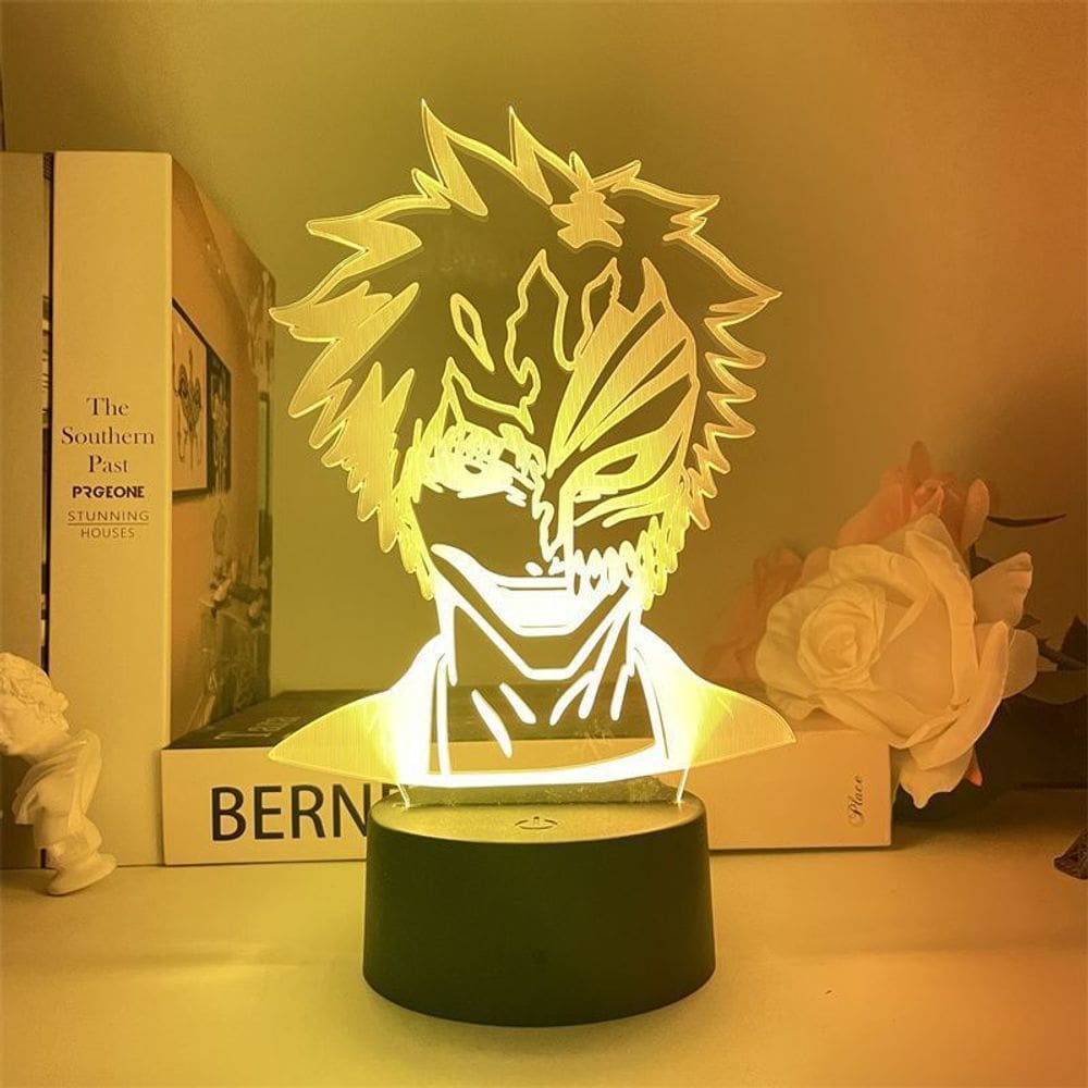 Luz noturna USB Bleach Ichigo Kurosaki Hollow Ichigo 3D