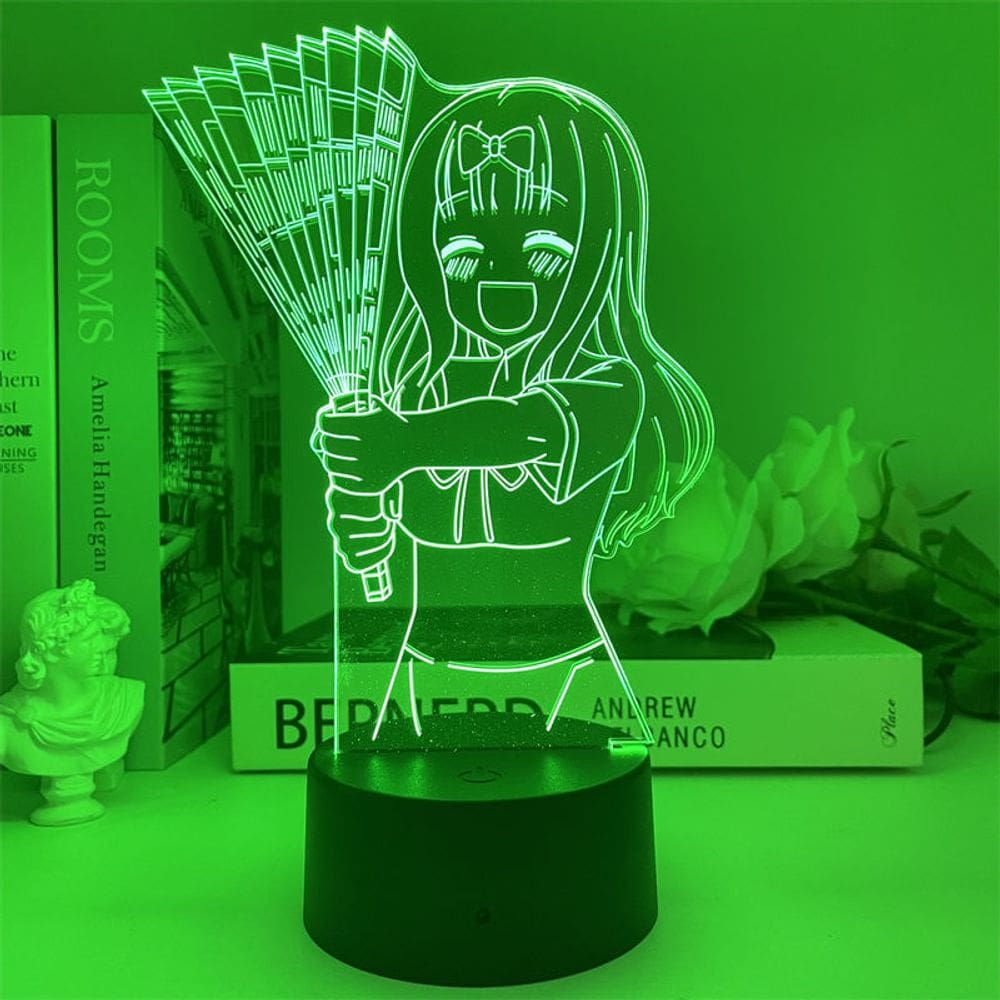 Luz noturna USB Kaguya-Sama: Love Is War Fujiwara Chika