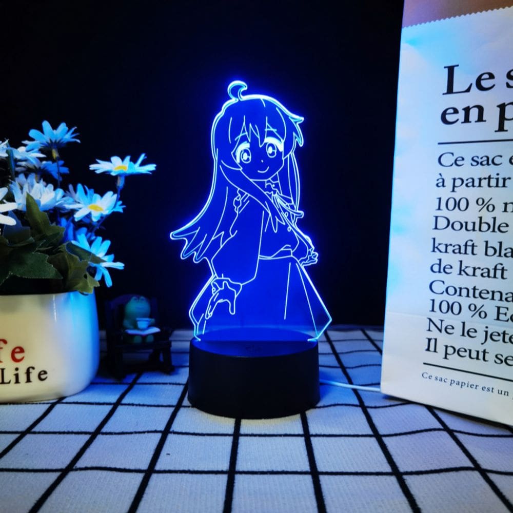 Estatueta 3D Night Light Mashiro Shiina Model Bedside