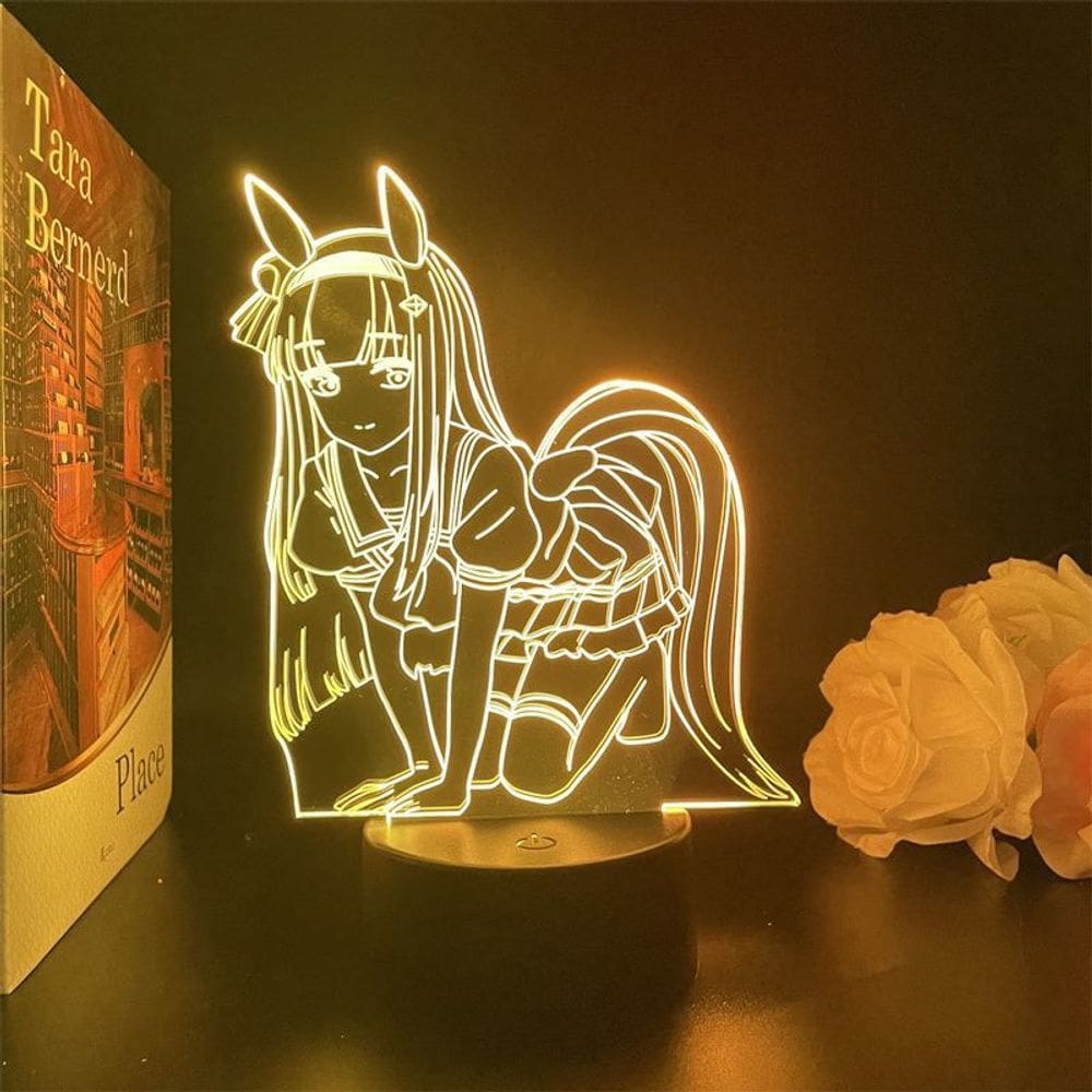 Luz noturna USB UMA Musume Elitist Silent Suzuka Chika Akane