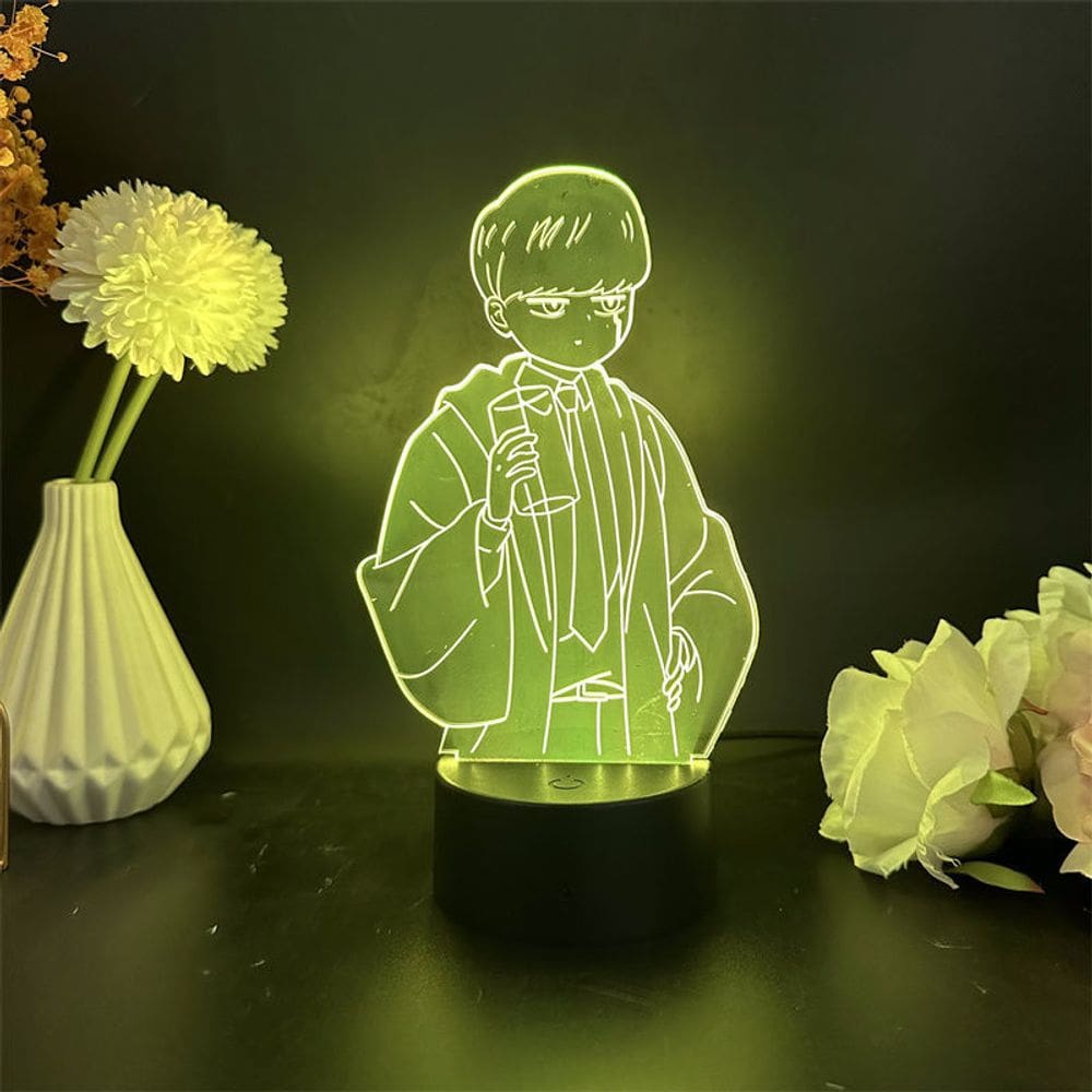 Luz noturna USB Physics Magic Acrylic com brilho para crianças