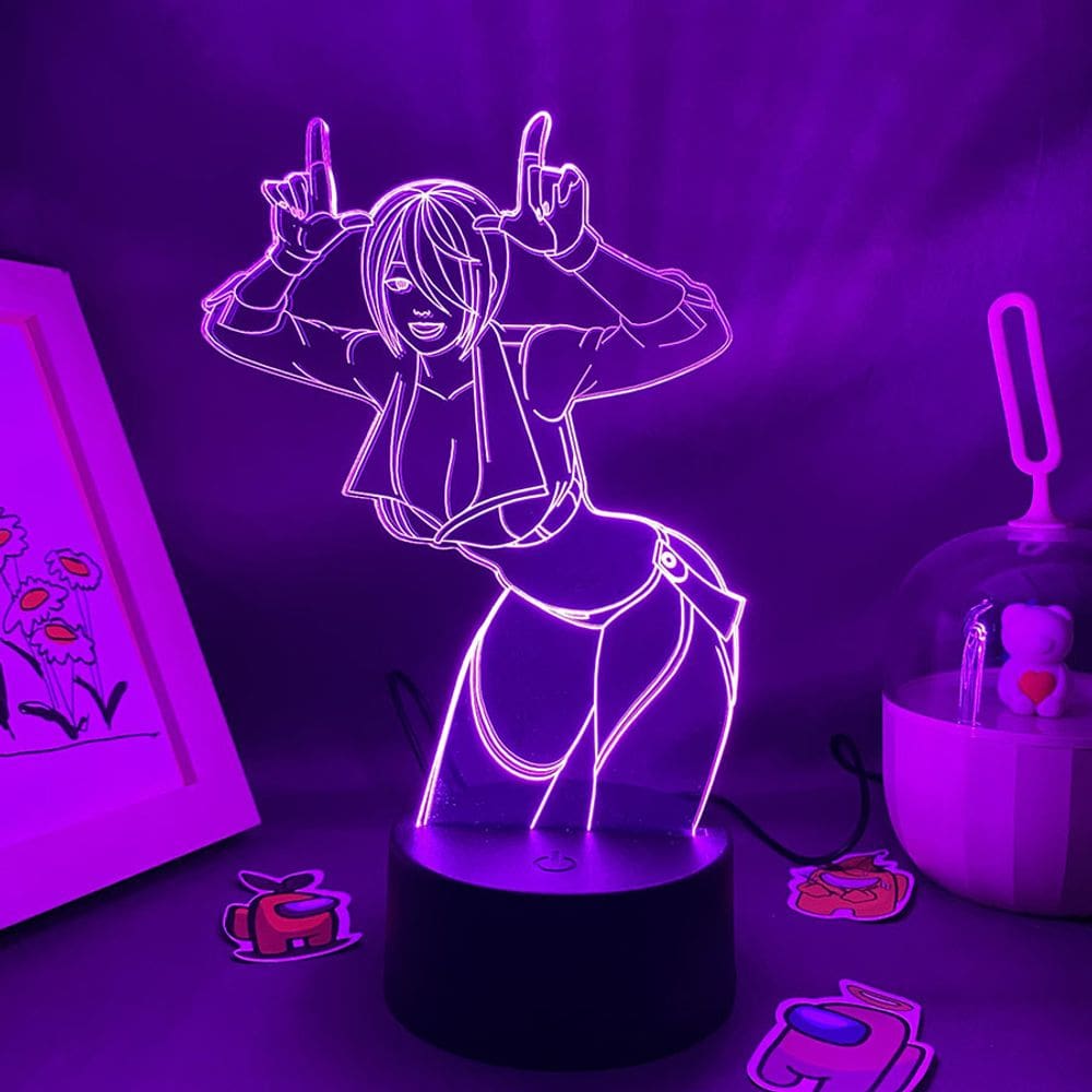 MP - Luz noturna 3D King Of Fighters Kyo Kusa