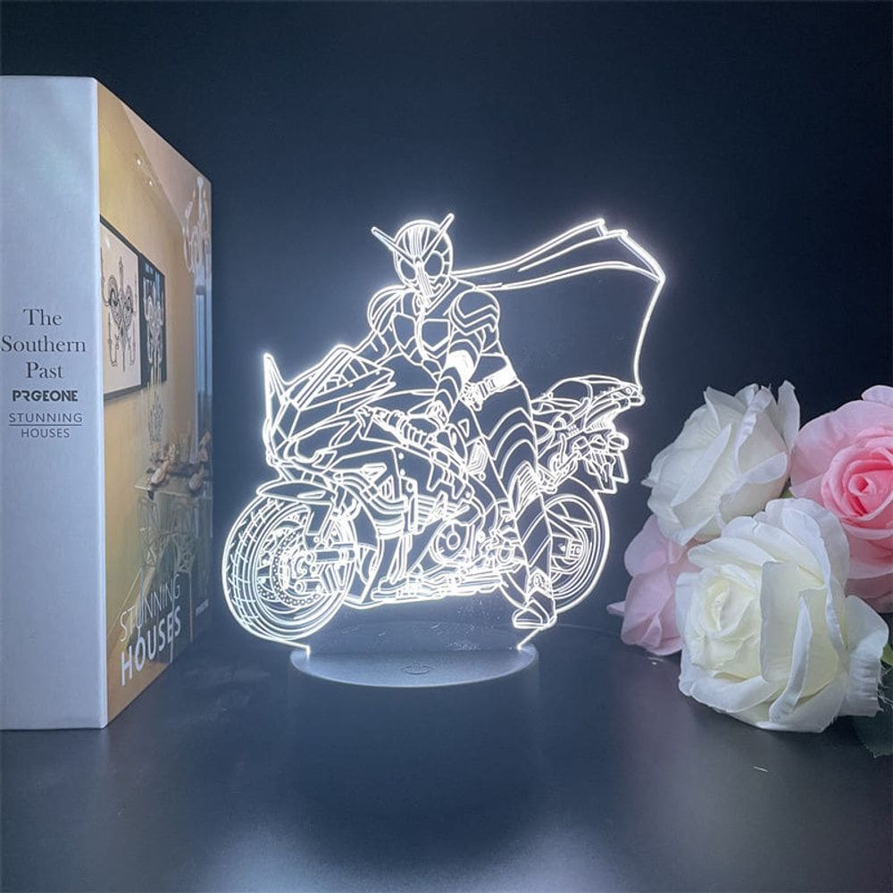 MP - Luz noturna USB Kamens Riders 3D Heart S