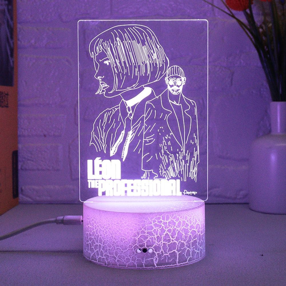 3D Night Light Leon: a decoração profissional de aniversário