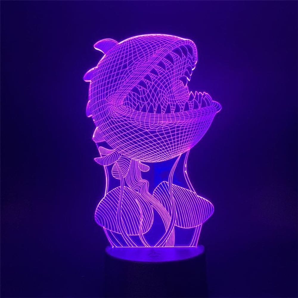 Luz noturna USB Plants Vs. Zombies Sunflower Peashooter Chom