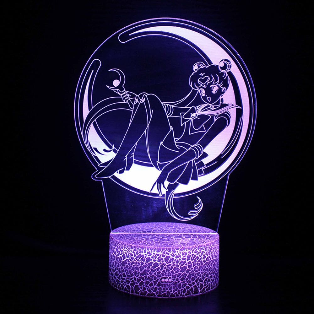 Anime de desenho animado 3D Night Light Hatsune Miku Douluo Continent