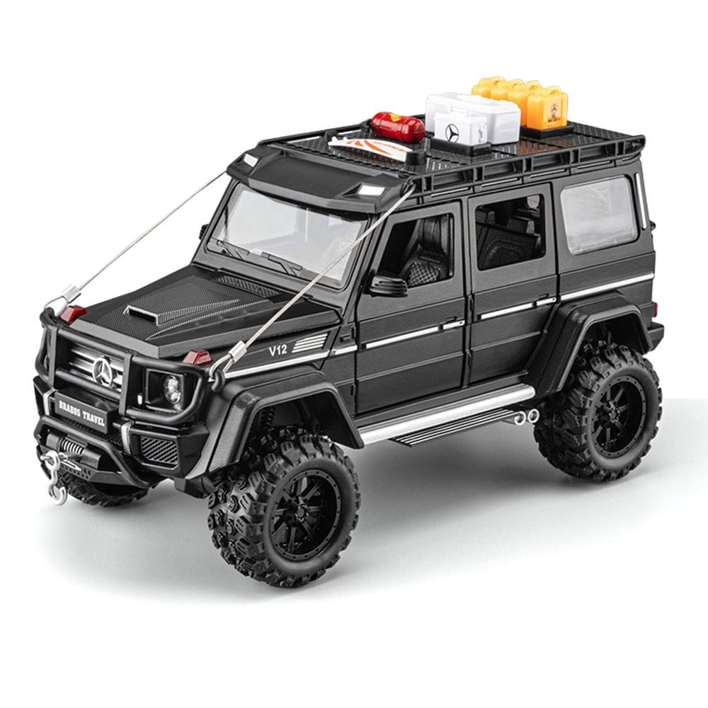 Toy Car Babo G550 em liga de escala 1:24 com som, luz e fricção