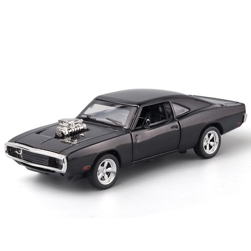 Modelo fundido sob pressão Dodge Charger 1:32 com luzes e som