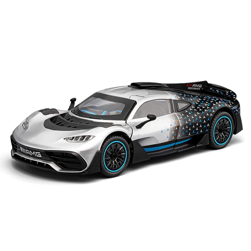 Modelo de carro esportivo fundido sob pressão Mercedes-Benz AMG ONE escala 1:24