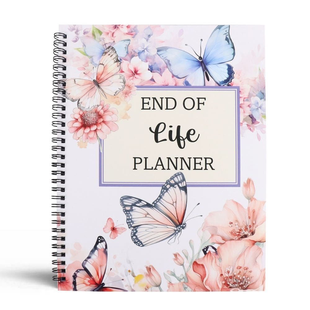 Caderno de planejamento de vida abrangente do End of Life Planner