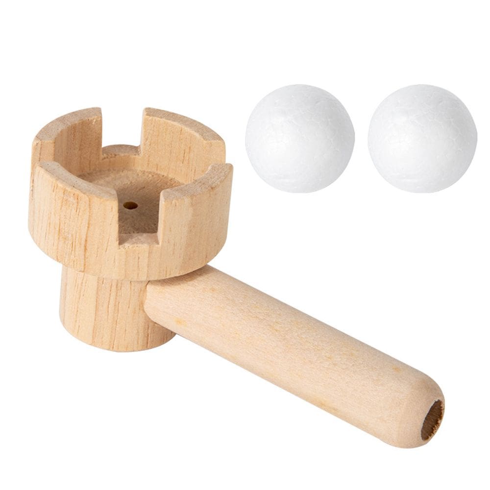 Jogo de balão Wooden Hover, brinquedo de treinamento sensorial para crianças