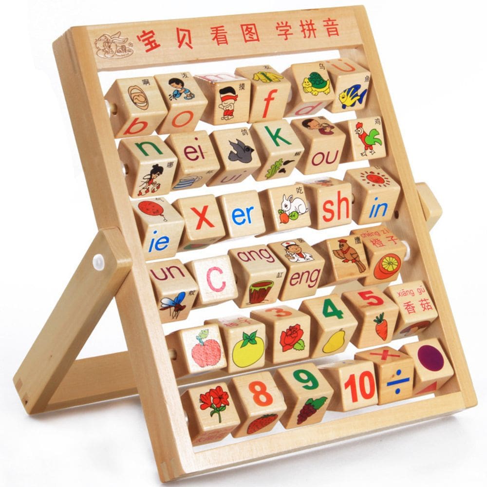 Brinquedo educativo YDL Learning Pinyin Flipboard Early Math