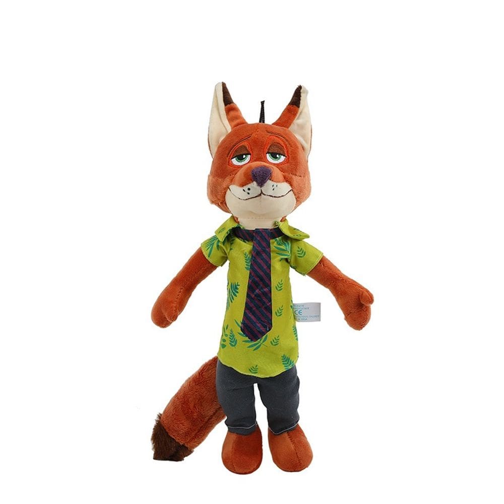 Boneca de pelúcia Fox Orange 35cm de pelúcia para crianças