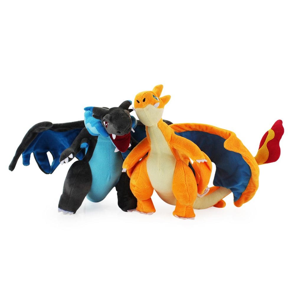 Boneca de pelúcia Pokémon Blue Charizard 25cm