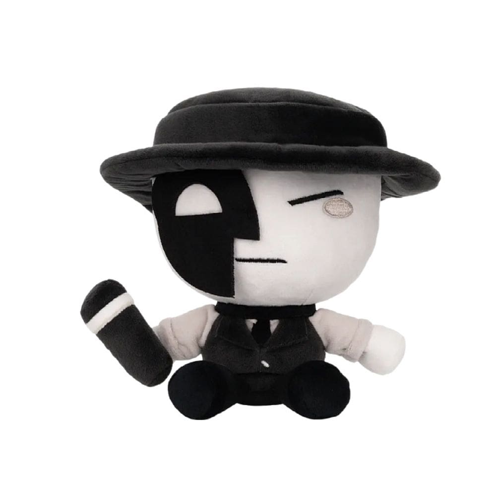 Boneco de pelúcia Artful Plushie preto macio